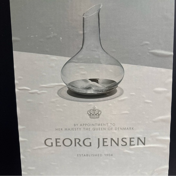 Georg Jensen Sky Collection Wine Carafe | Art No. 10013570 | New - Picture 3 of 6